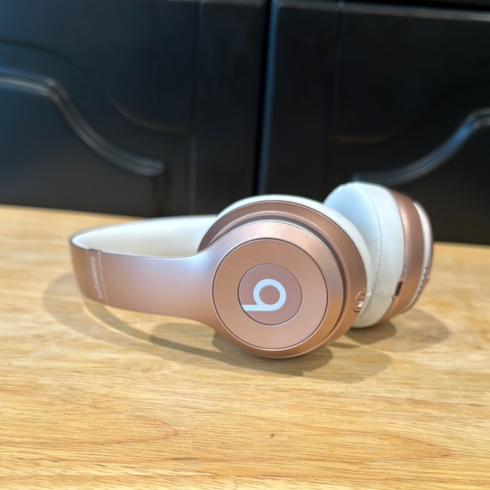 Beats Rose Gold Wireless Headphones